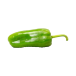 Chile pimiento verde por unidad